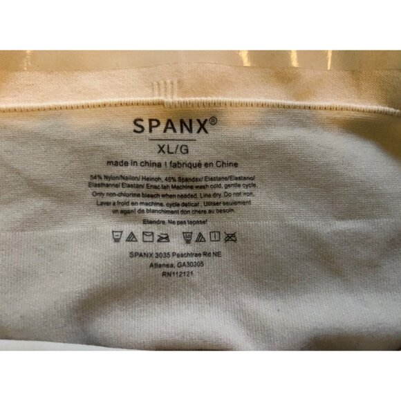 SPANX~Higher Power Shorts~Women’s Shapewear Nude XL High-Waist Tummy Control Sli - Picture 13 of 13